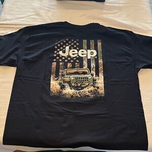 Jeep Black Adventure Graphic Tee